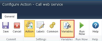 click variable button